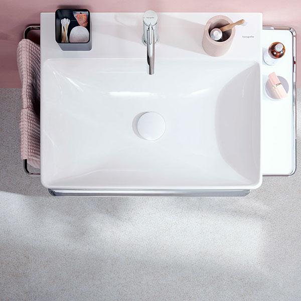 hansgrohe Tecturis S 110 h&aring;ndvaskarmatur m/CoolStart og EcoSmart+ - Krom