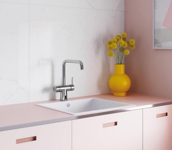 Damixa Silhouet Touchless k&oslash;kkenarmatur - Krom