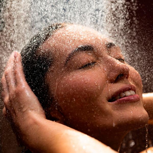 hansgrohe Raindance Alive S Puro Showerpipe 300 1jet m/EcoSmart - Poleret guld-optik