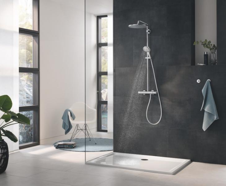 Grohe NEW Rainshower 310 komplet brusesystem - Krom Grohe NEW Rainshower 310 komplet brusesystem - Krom
