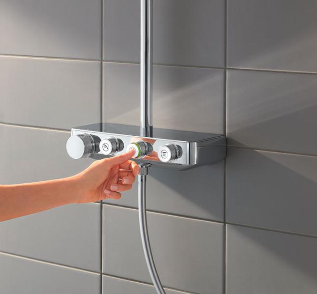 GROHE Euphoria SmartControl 310 Duo brusesystem - Krom