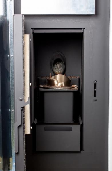 Mareli Systems Compact pilleovn Hvid - 12 kW - Centralvarme Mareli Systems Compact pilleovn Hvid - 12 kW - Centralvarme