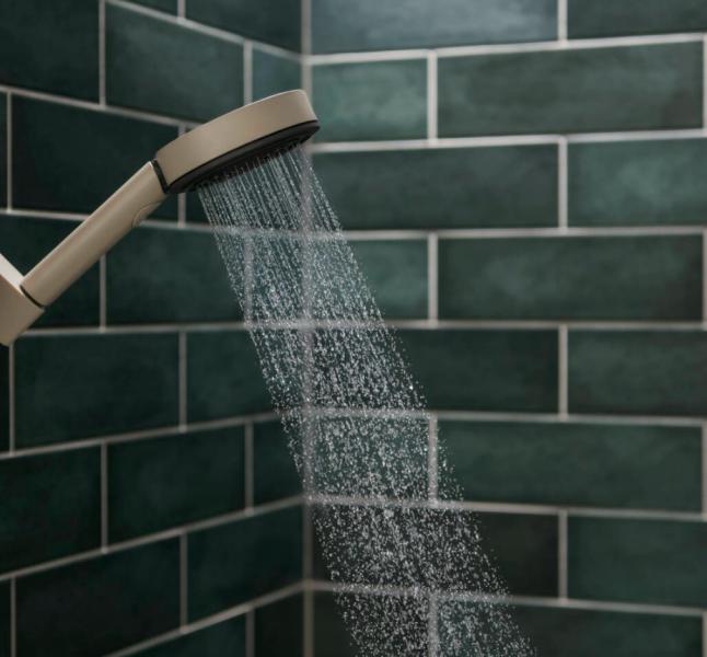 hansgrohe Pulsify Planet Edition 105 h&aring;ndbruser 3jet EcoSmart+ Select - Sand