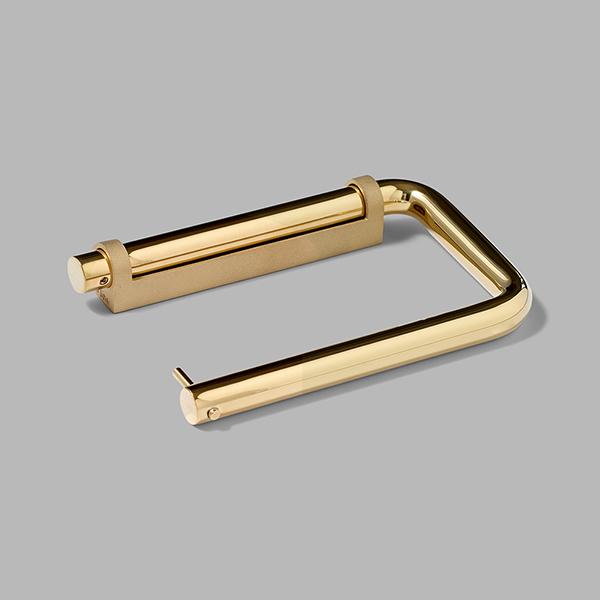 d line toiletpapirholder - B&oslash;rstet messing