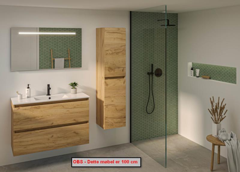 Sanibell Basicline møbelsæt 80 - Whiskey eg Sanibell Basicline møbelsæt 80 - Whiskey eg