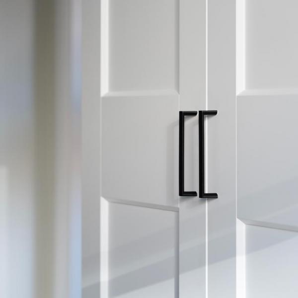 Beslagsboden BB6171 bøjlegreb - Mat sort Beslagsboden BB6171 bøjlegreb - Mat sort