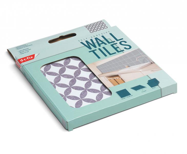 D-C-fix selvklæbende fliser til væg - Amira grey D-C-fix selvklæbende fliser til væg - Amira grey