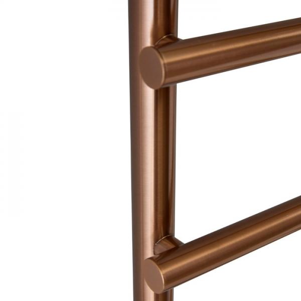 Cassøe Lazio håndklædetørrer til el - Børstet kobber Cassøe Lazio håndklædetørrer til el - Børstet kobber