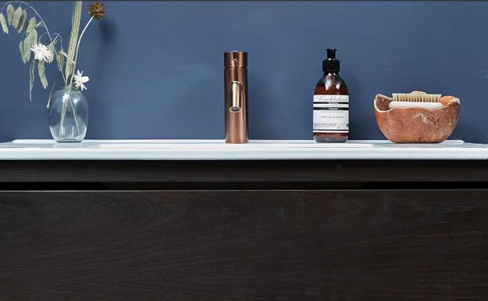 Cass&oslash;e Noba W4 h&aring;ndvaskarmatur - B&oslash;rstet kobber