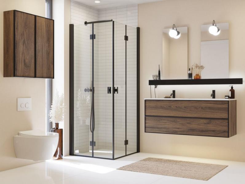 Dansani Bubble LED-lampe til spejl m/lysstyring Ø120mm - Mat sort Dansani Bubble LED-lampe til spejl m/lysstyring Ø120mm - Mat sort