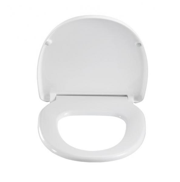 Pressalit 754 toilets&aelig;de m/soft close og propbeslag - Hvid