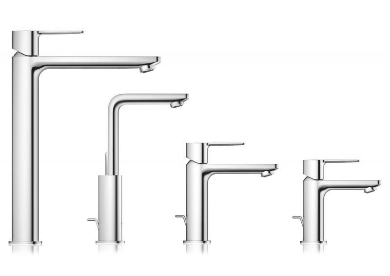 Grohe Lineare New L håndvaskarmatur m/svingtud - Krom Grohe Lineare New L håndvaskarmatur m/svingtud - Krom