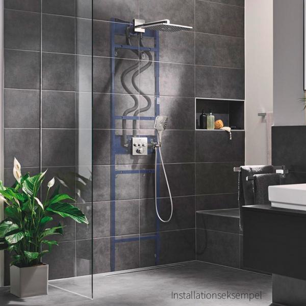 Grohe New Rainshower 210 komplet brusesystem m/Shower Frame Grohe New Rainshower 210 komplet brusesystem m/Shower Frame