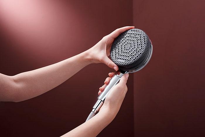 hansgrohe Raindance Alive S Showerpipe 300 2jet m/ShowerSelect Comfort og EcoSmart - Krom