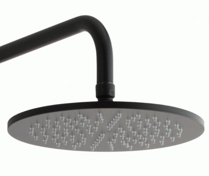 Lavabo Argo 300 komplet bruses&aelig;t - Mat sort