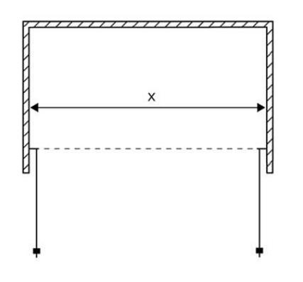 Strømberg Lucca 30 dobbelt nichedør - Skræddersyet Strømberg Lucca 30 dobbelt nichedør - Skræddersyet