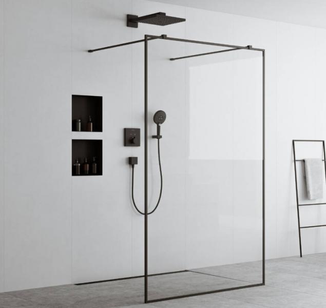 Hansgrohe RainDrain Match Kappes&aelig;t - 60 cm - Mat sort