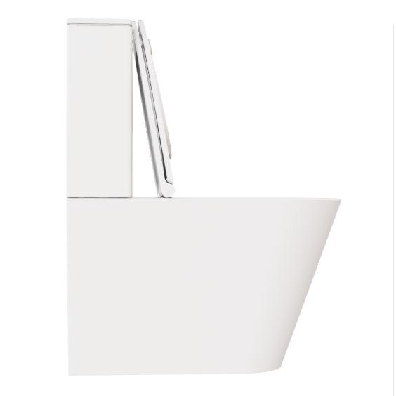 Lavabo Forma rimless gulvstående toilet BTW inkl. sæde Lavabo Forma rimless gulvstående toilet BTW inkl. sæde