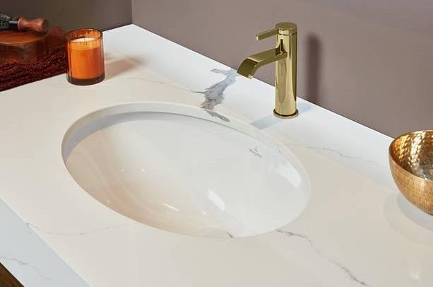 Villeroy & Boch Evana 50 håndvask t/underlimning - Med overløb Villeroy & Boch Evana 50 håndvask t/underlimning - Med overløb