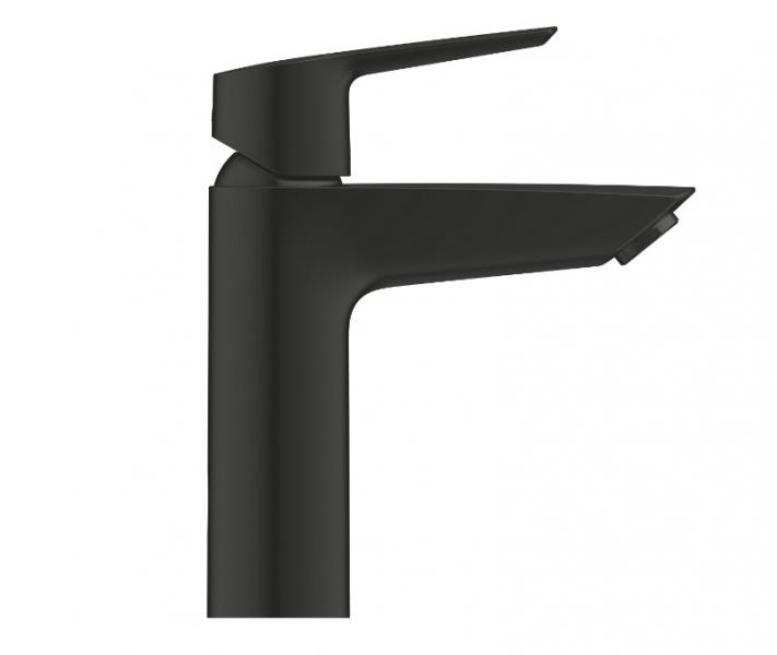 Grohe Start M håndvaskarmatur m/push-open bundventil - Mat sort Grohe Start M håndvaskarmatur m/push-open bundventil - Mat sort