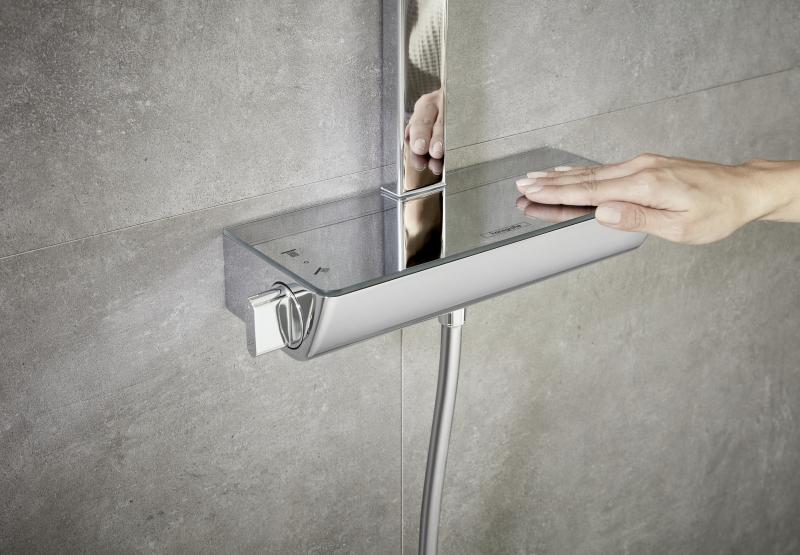 hansgrohe Raindance Select E 360 Showerpipe m/termostat 1jet - Krom