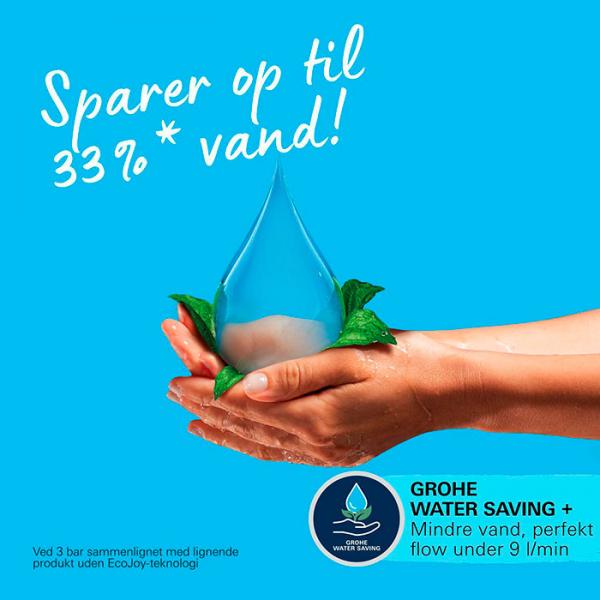 Grohe Vitalio Start 110 brusesæt 3 sprays m/Water Saving 900 mm Grohe Vitalio Start 110 brusesæt 3 sprays m/Water Saving 900 mm