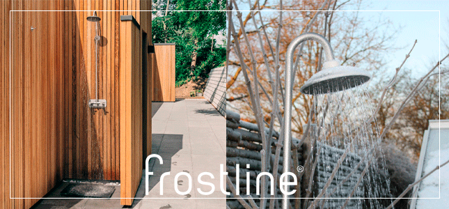 Frostsikre udebrusere og udendørshaner fra Frostline